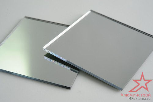 Зеркальное оргстекло Plaskolite серебро