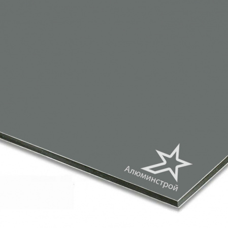 Алюминиевая композитная панель FR 4 мм (0.4) 1500х4000 серия Классик RAL 7005