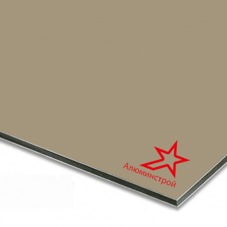Алюминиевая композитная панель FR 4 мм (0.4) 1500х4000 серия Классик RAL 1019