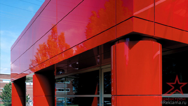 Алюминиевая композитная панель 3 мм (0.3) 1500х4000 серия Глянец в Казани