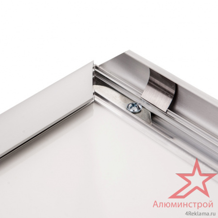 Клик-рамка 25 мм, односторонняя, прямой угол