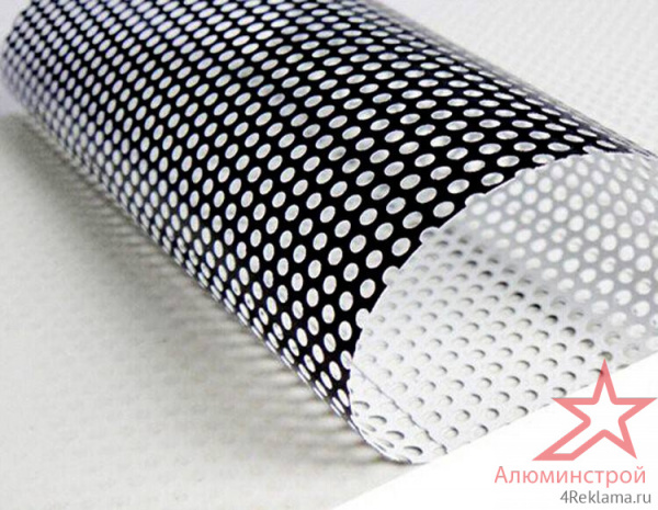 Пленка перфорированная для печати Ван вей вижин