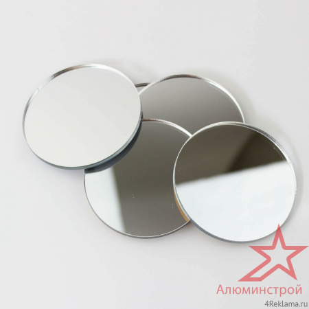 Зеркальное оргстекло ПММА 3050x2030x3мм, серебро