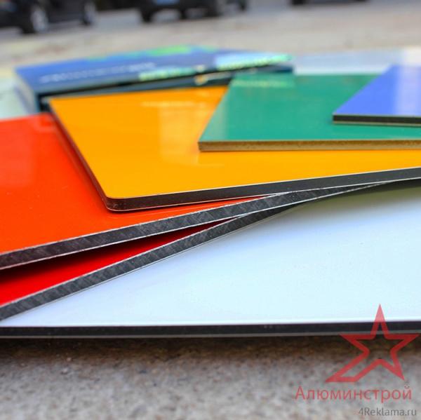 Алюминиевая композитная панель 3 мм (0.3) 1500х4000 серия Классик в Казани